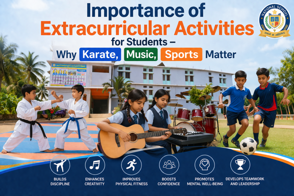 Importance of Extracurricular Activities for Students – Why Karate, Music, and Sports Matter