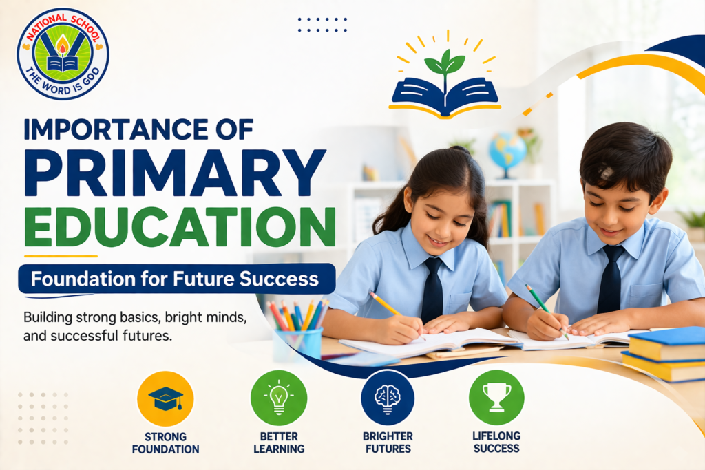 Importance of Primary Education – Foundation for Future Success