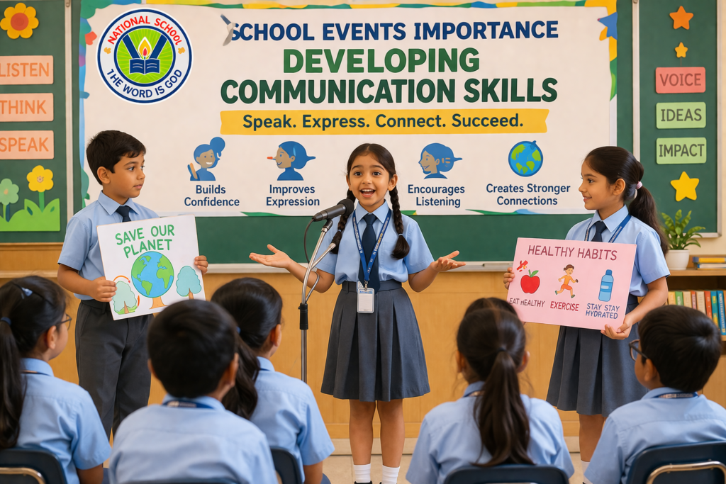 School Events Importance -Developing Communication Skills