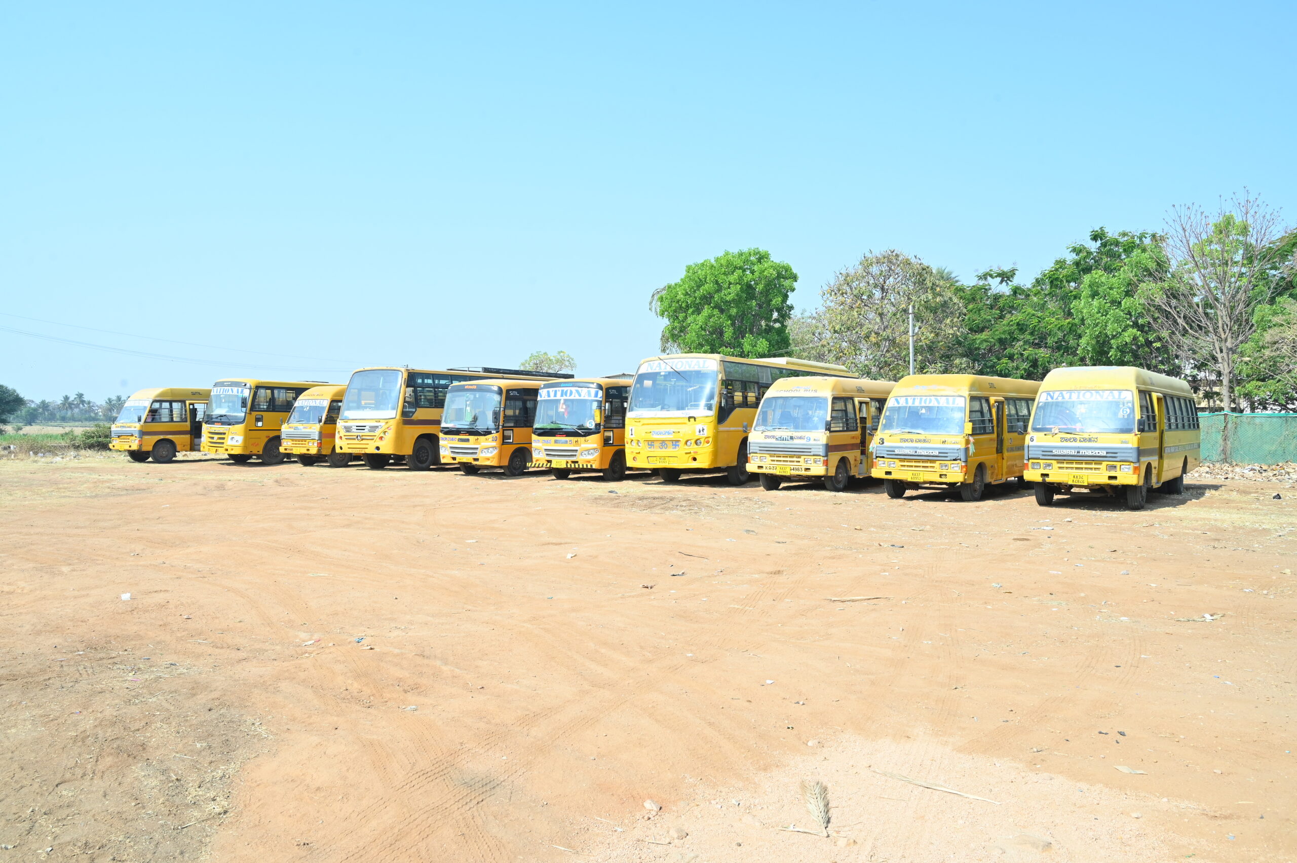 National School Karatagi Transport Fleet Overview