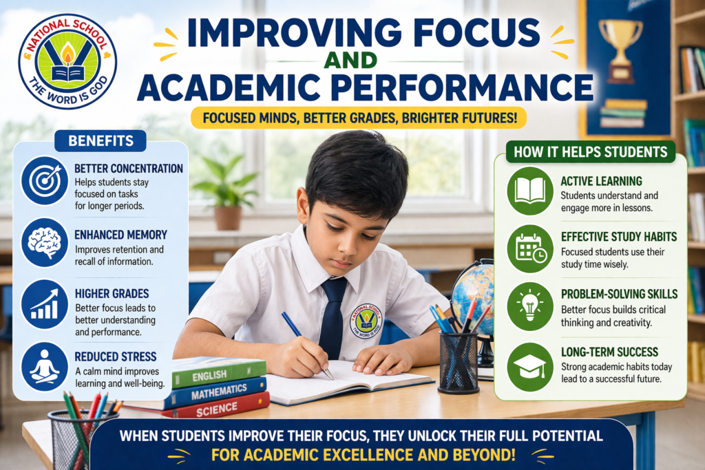 Improving Focus and Academic Performance