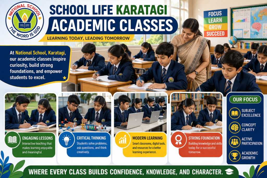 School Life Karatagi – Academic Classes